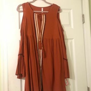 Xhilaration Fall Dress Size Small
